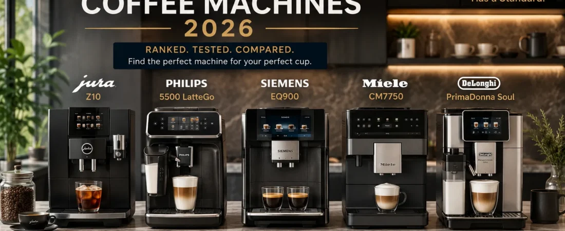 Best Bean-to-Cup Coffee Machines (2026): The Ultimate Buyer’s Guide