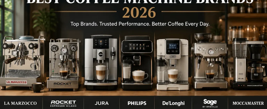 Best Coffee Machine Brands (2026): Which Brand Is Right for You?