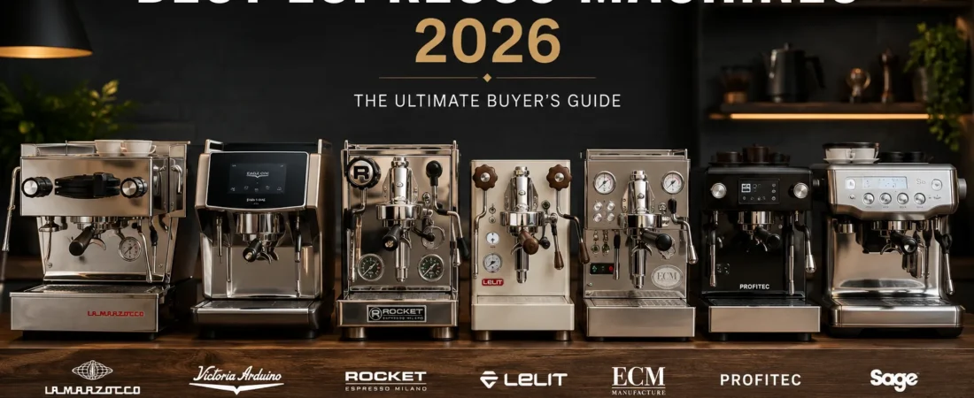 Best Espresso Machines (2026): The Ultimate Buyer’s Guide