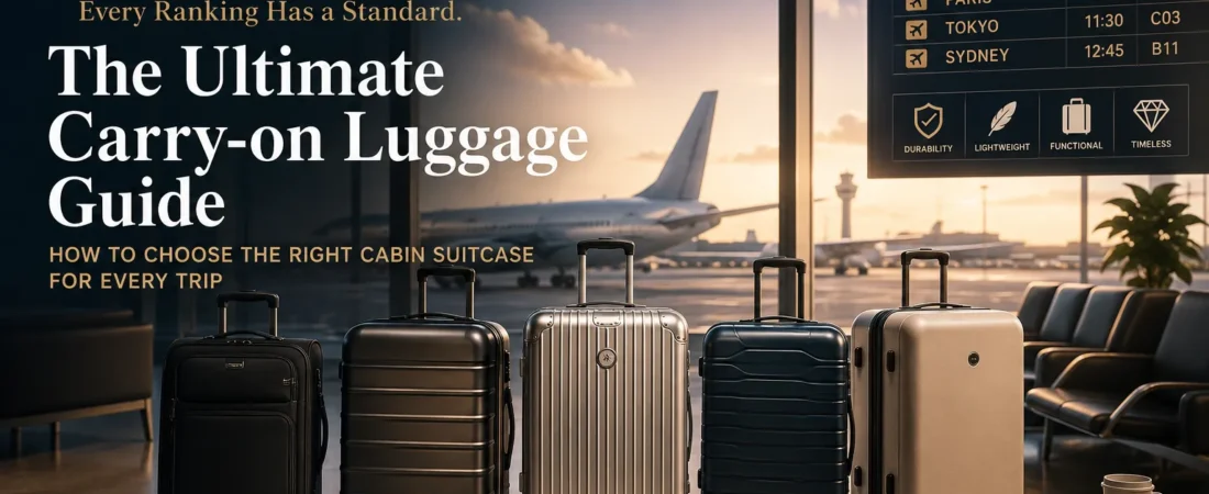 The Ultimate Carry-on Luggage Guide: How to Choose the Right Cabin Suitcase for Every Trip