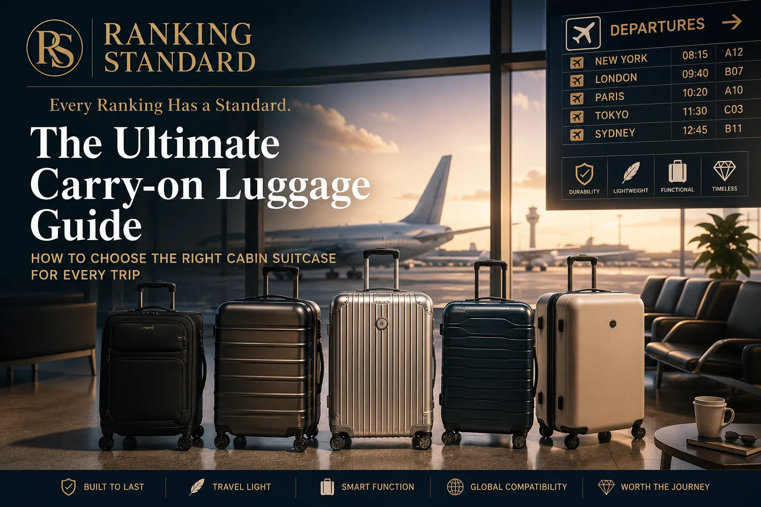 The Ultimate Carry-on Luggage Guide: How to Choose the Right Cabin Suitcase for Every Trip