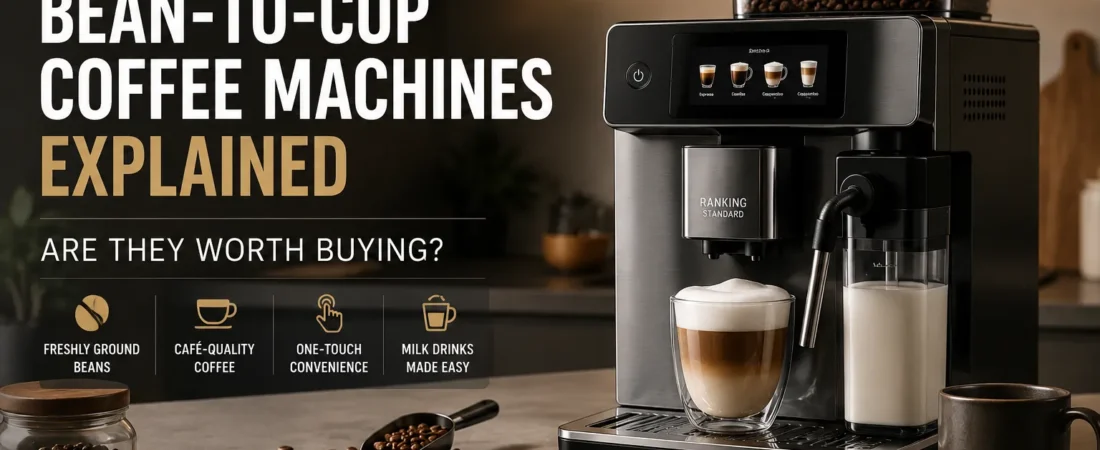 Bean-to-Cup Coffee Machines Explained: Are They Worth Buying?