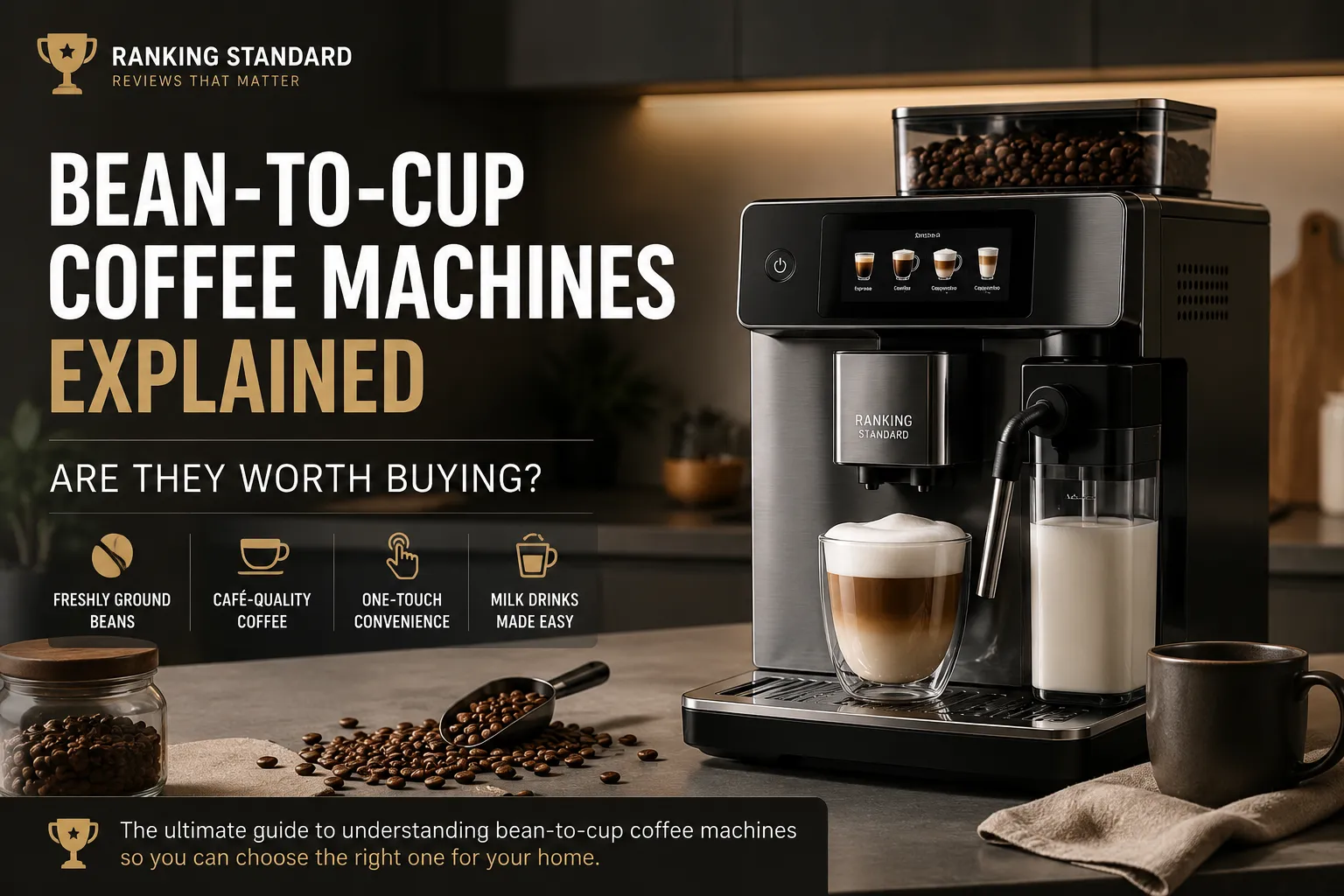 Bean-to-Cup Coffee Machines Explained: Are They Worth Buying?