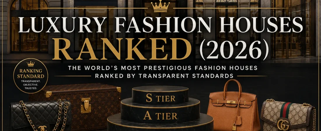 Luxury Fashion Houses Ranked (2026)