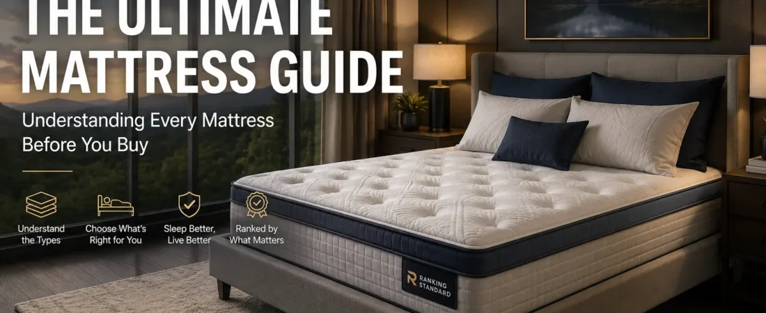 The Ultimate Mattress Guide: Understanding Every Mattress Before You Buy
