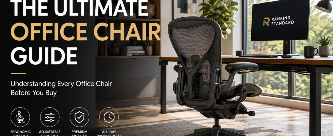The Ultimate Office Chair Guide: Understanding Every Office Chair Before You Buy