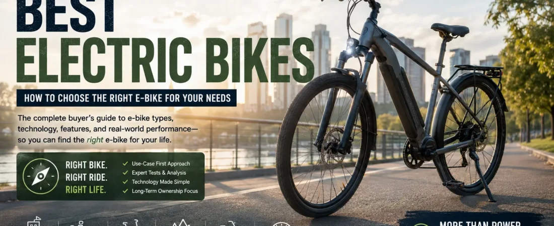 Best Electric Bikes: How to Choose the Right E-Bike for Your Needs