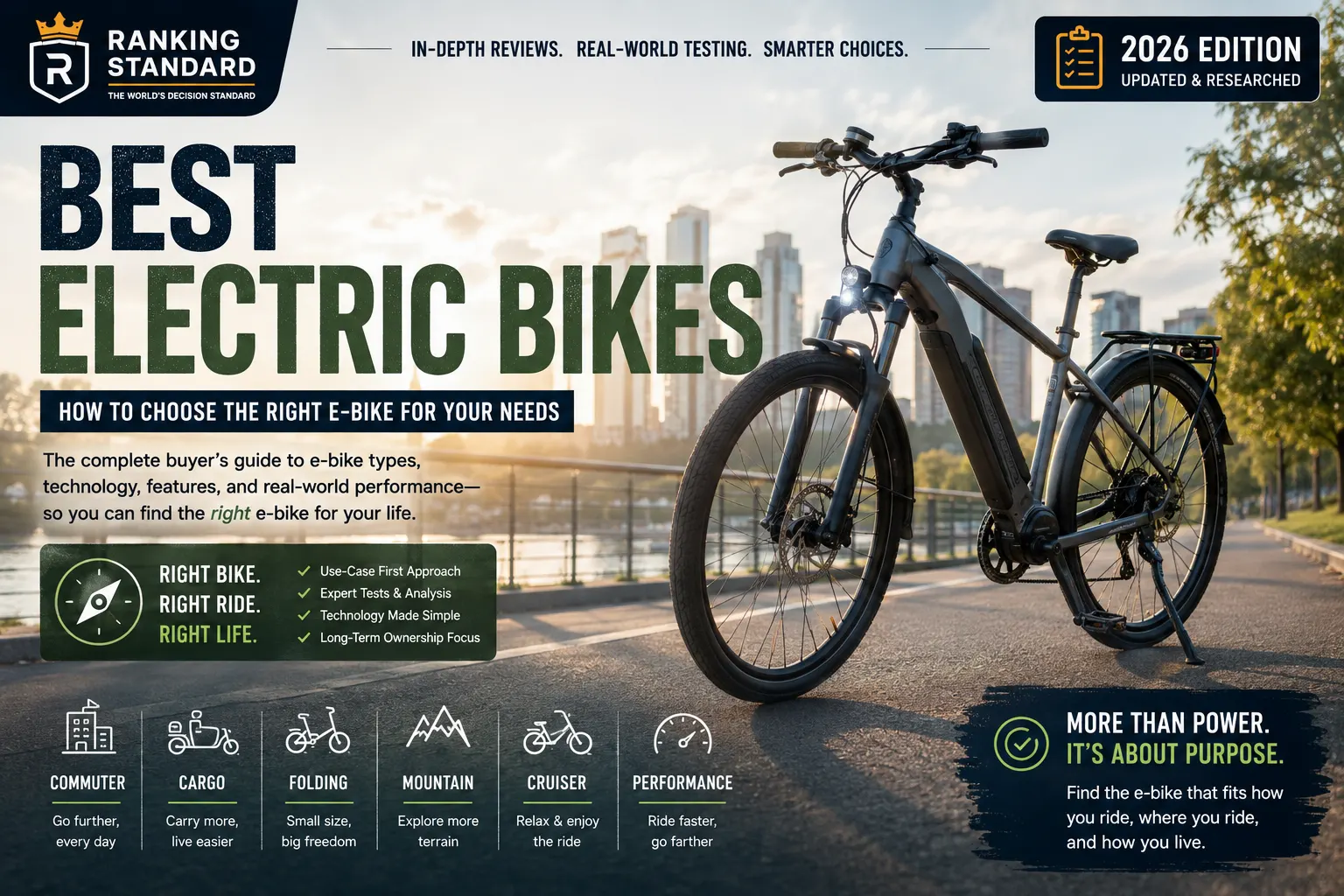 Best Electric Bikes: How to Choose the Right E-Bike for Your Needs