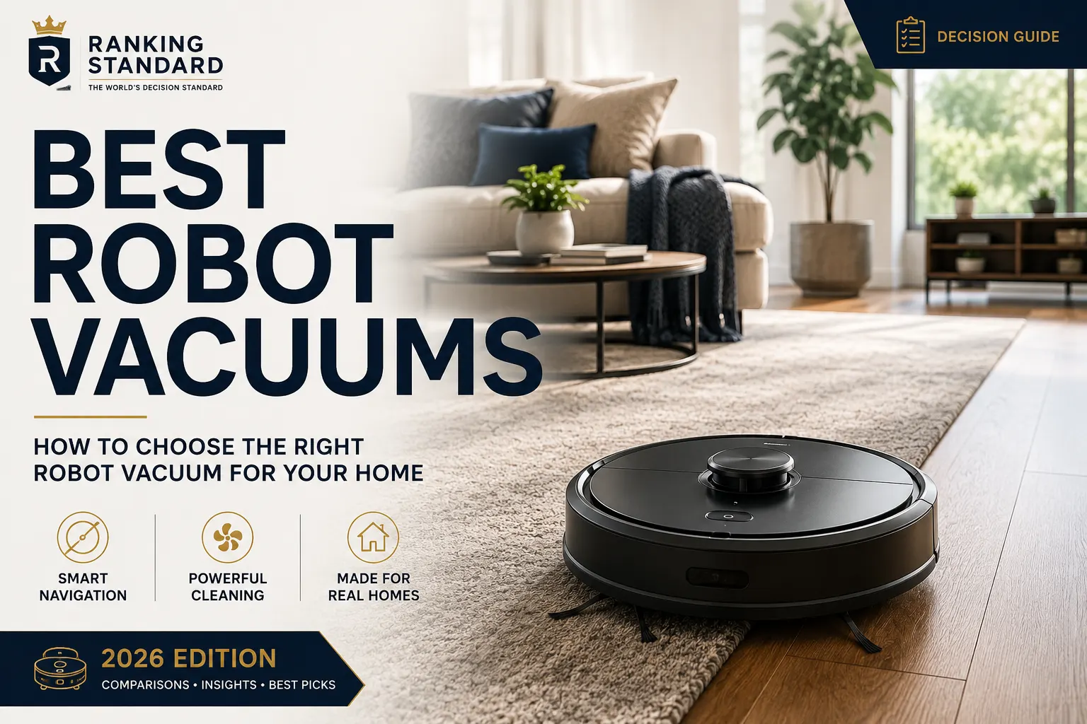 Best Robot Vacuums: How to Choose the Right Robot Vacuum for Your Home