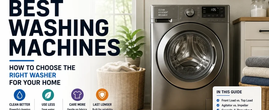 Best Washing Machines: How to Choose the Right Washer for Your Home