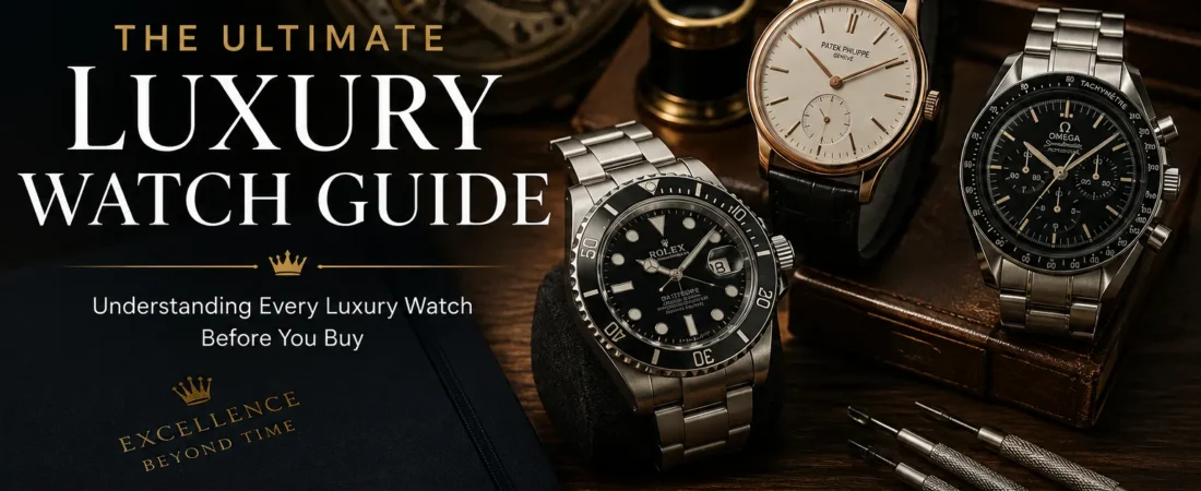 The Ultimate Luxury Watch Guide: Understanding Every Luxury Watch Before You Buy
