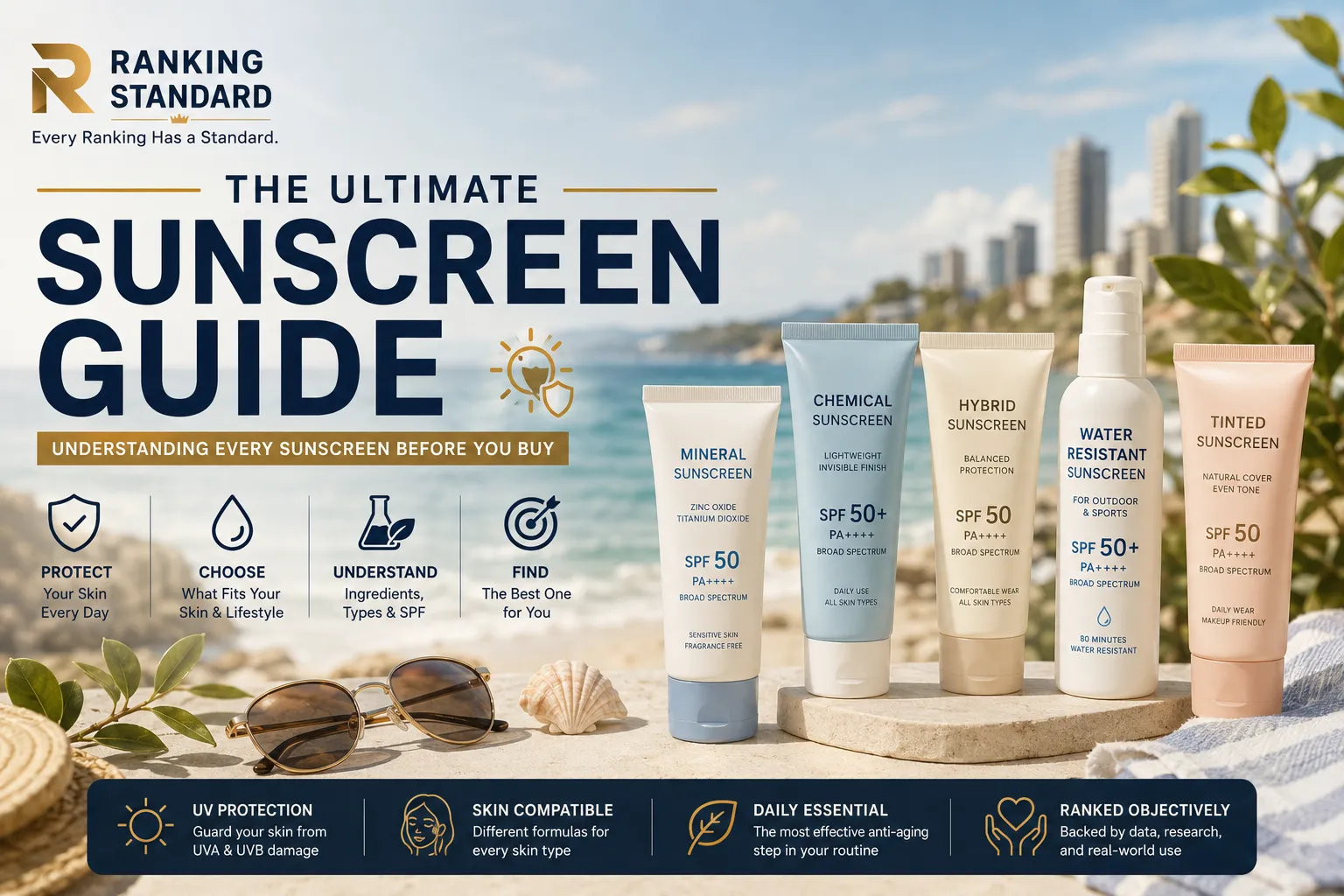 The Ultimate Sunscreen Guide: Understanding Every Sunscreen Before You Buy