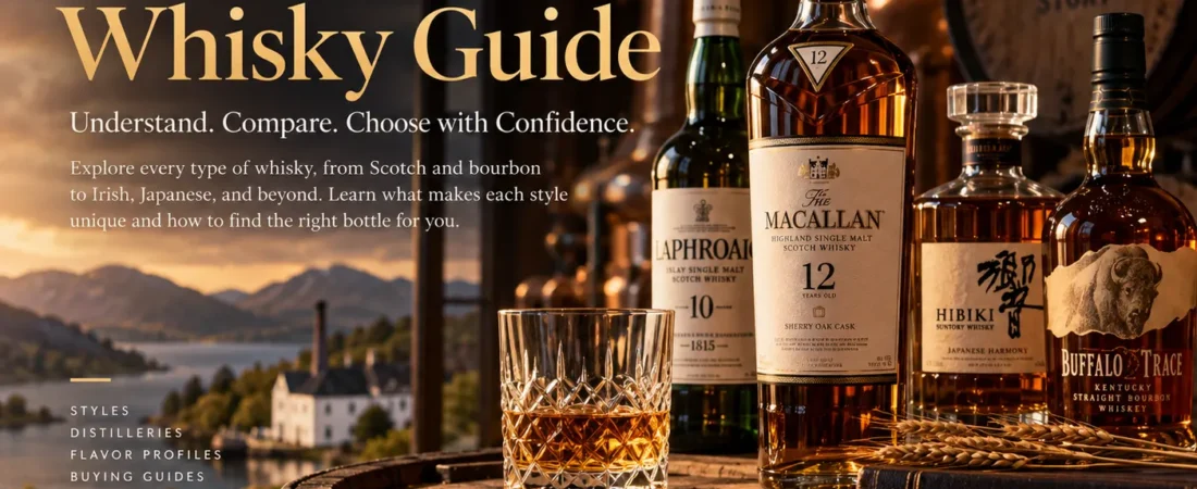 The Ultimate Whisky Guide: Understanding Every Type of Whisky Before You Buy